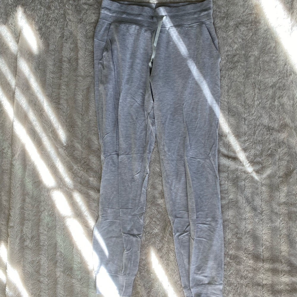 Lululemon super SOFT grey modal joggers